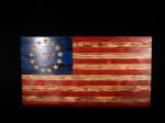 Large Assembled Wooden Flag - Image 2