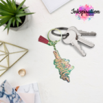 Arrow word keychains with tassel - Image 2