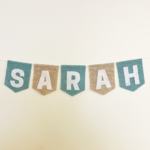 Custom Felt Name Banner