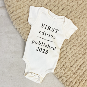First Edition Baby Bodysuit | Baby Shower Gift
