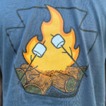 Keystone Campfire Pennsylvania T-shirt - Image 2