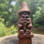 Cherry Gnome Carving
