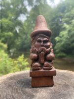Cherry Gnome Carving