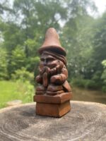 Cherry Gnome Carving