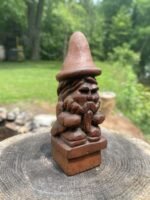Cherry Gnome Carving