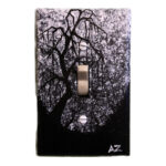 Light Switch Cover - Weeping Willow - painted to order