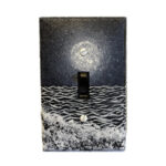 Light Switch Cover - Moonlight Ocean - painted to order