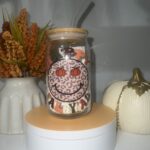 Happy Fall Y'all Glass Cup