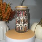 Flannels, Hayrides, Pumpkins, Sweaters, Bonfires Glass Cup