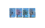 Light Switch Cover Bundle - Seasonal Trees - painted to order