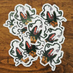 Feed Me Coffee Sticker