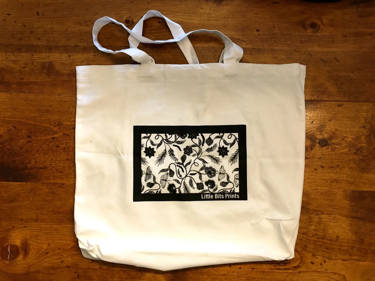 floral tote Floral Tote Bag - Image 1