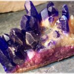 Amethyst Crystal Soap Rock
