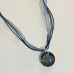 Round Silver Necklace