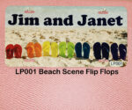 Custom License Plates Beach Scene