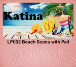 Custom License Plates Beach Scene - Image 2