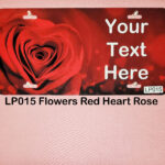 Custom License Plates Flowers