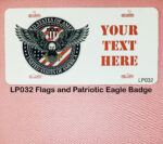 Custom License Plates Flags and Patriotic - Image 4