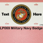 Custom License Plates Military Navy