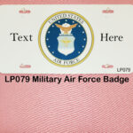 Custom License Plates Military Air Force