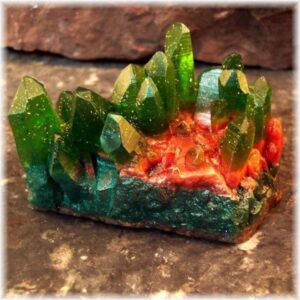 Emerald Crystal Soap