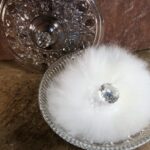 Vintage powder dish set