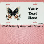Custom License Plates Butterflies