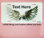 Custom License Plates Wings and Feathers - Image 7