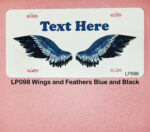 Custom License Plates Wings and Feathers - Image 10