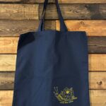 Snail Peony Tote Bag