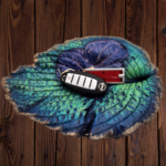 Hosta Imprint Leaf Concrete Casting - Image 4