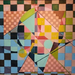 Geometric Abstract No 99, 29"x28"