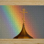 Orthodox Church Steeple High Gloss Jigsaw Puzzle