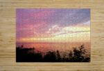 Lake Erie Sunset High Gloss Jigsaw Puzzle