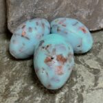 Robin's Egg Guest Soaps Speckled Set of Four Small or Set of 3 Large - Image 5