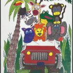 JEEP SAFARI ACTIVITY/LEARNING/POTTY CHART