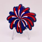 Patriotic Acrylic pin