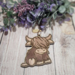 Highland Cow Ornaments - Image 7