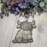 Highland Cow Ornaments - Image 4