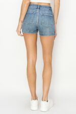 Risen High Rise Side Slit Basic Shorts - Image 2