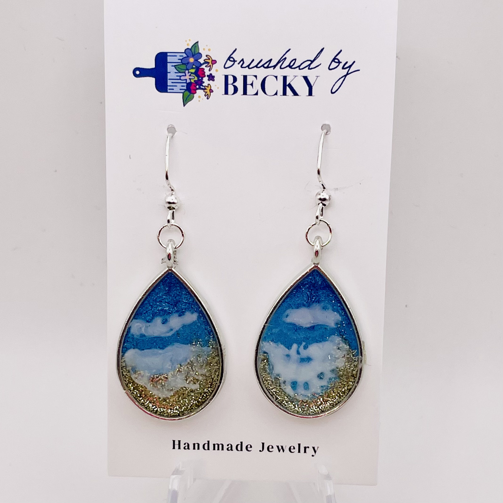IMG_2114 Resin Earrings - Image 1