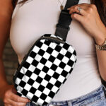 Checkered Belt Bag