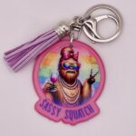 Cryptid Sassy Squatch Keychain