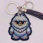 Cryptid Yeti Keychain