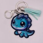 Cryptid Lochness Monster Keychain