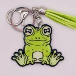 Cryptid Frogman Keychain