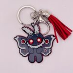 Cryptid Mothman Keychain