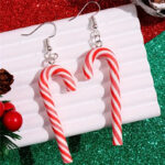 Candy Cane Earrings