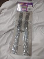 Silver Sequin Suspenders - Image 2