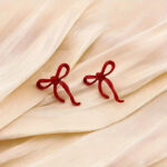 Red Coquette Earrings